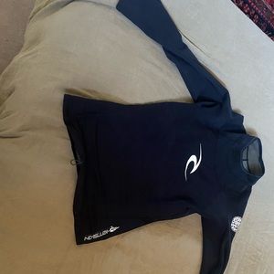 Rip Curl Hotskin wetsuit top large